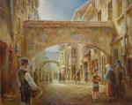 Jewish quarter in Wilna. by H. Weiss