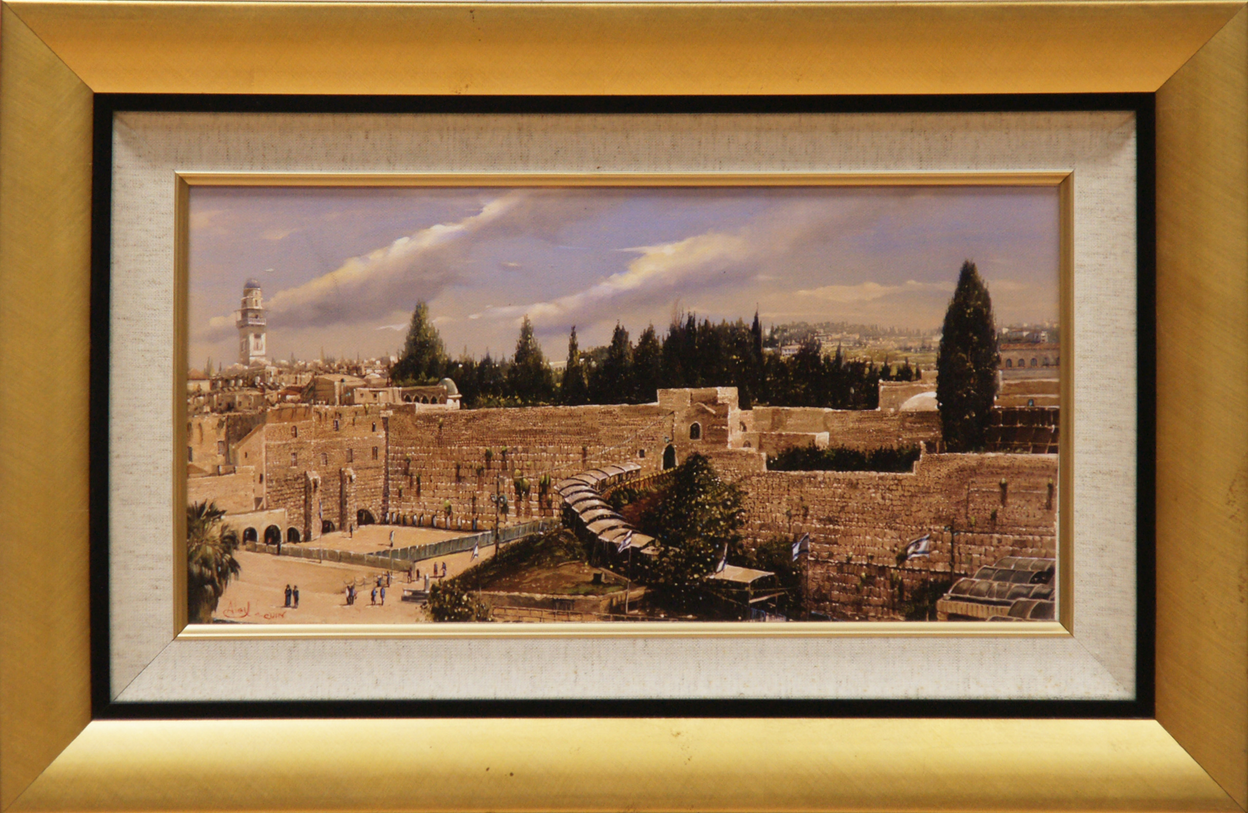 A. Levin. `The Kotel`, Giclee.. 