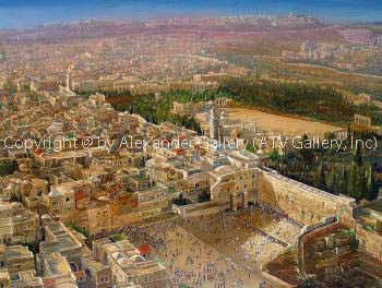 Jerusalem II by Alex Levin