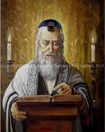 Torah Study. by Yuri Dvornik