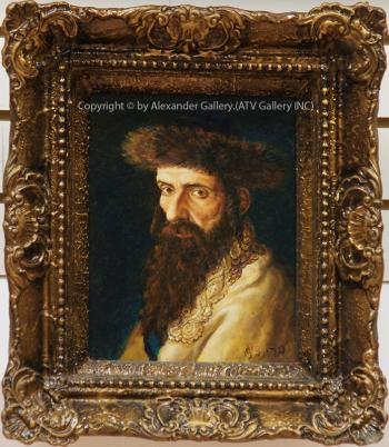 Portrait of Hassid IV. by Victor Brindatch