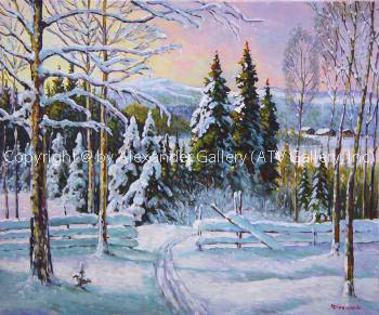 Winter III. by Yuri Dvornik