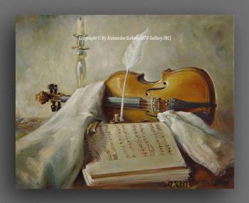 Violin. by H. Weiss