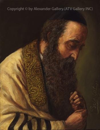 Portrait of Hassid II by Victor Brindatch